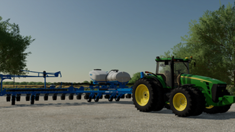 Kinze 4900 and 4905 blue drive 24 row planters Image
