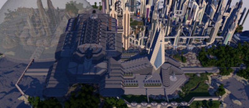 Minecraft Map: CITY v4.4-v4.2-v4.1 screenshot