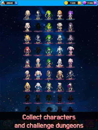 Idle RPG Starlight Chronicle screenshot
