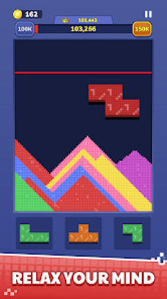 Sand Block Color Escape Puzzle screenshot