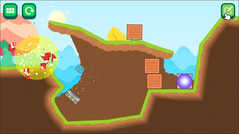 Gooms: A Physics Puzzle screenshot