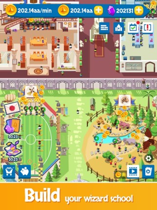 Idle Wizard School - Idle Game screenshot