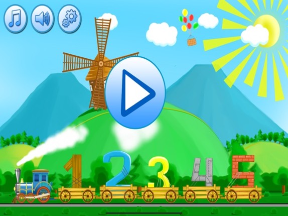 Learning numbers 123 count screenshot