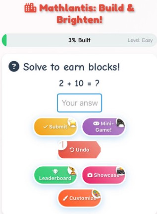 Mathlantis: Build & Brighten! Image