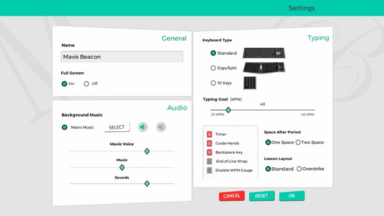 Mavis Beacon Keyboarding Kidz screenshot