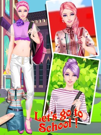 My High School Fashion Dressup Salon screenshot
