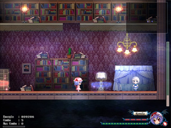 Ojou-sama no Doki-doki Daisakusen: Norowareta Kurenai no Yakata screenshot