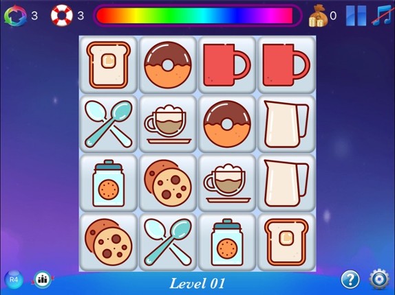 Onet connect Food - Classic puzzle game Image