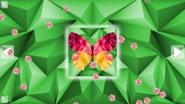 Poly Puzzle: Butterflies Image