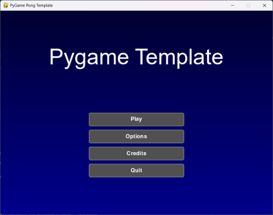 Pygame Template Image