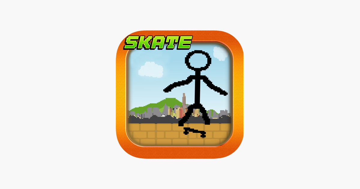 Games like Tiny Stick-Man Skate-Boarding Awsome Pixel Game