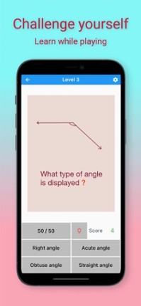 4th Grade Math Challenge Game screenshot