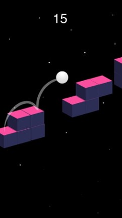 Ball Jump 100 On The Blocky Platform Pro screenshot