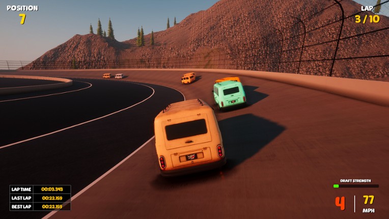 Big BEAUTIFUL Van Derby Racing screenshot