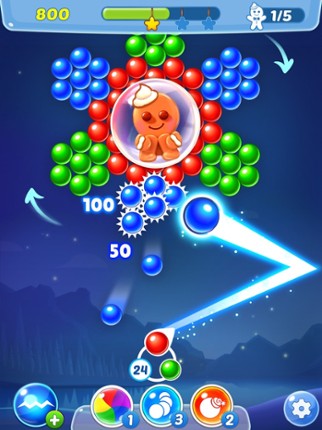 Bubble Shooter Ⓞ Pastry Pop screenshot