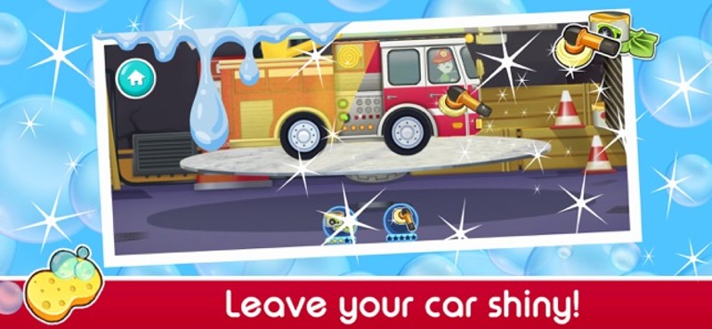 Cars and vehicle washing game screenshot