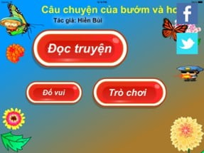 Câu chuyện của bướm và hoa (Truyện thiếu nhi từ tác giả Hiền Bùi) Image