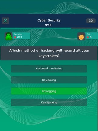 Computer Science Quiz Topics screenshot