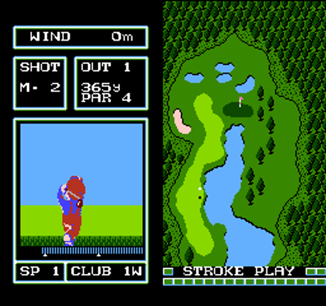 Family Computer Golf: Japan Course Image