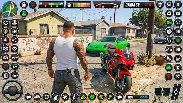 Indian gagster Driving Sim 3d Image