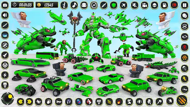 Rhino Robot - Robot Car Games screenshot