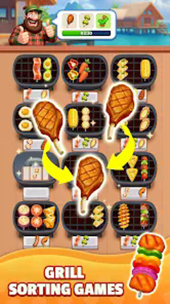 Grill Match - Food Sort Puzzle screenshot
