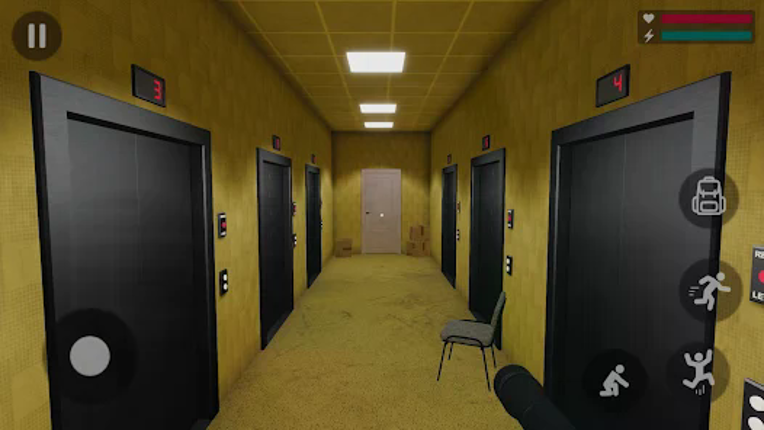 Escape from Backrooms - Horror Image