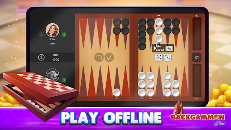 Backgammon Offline Image
