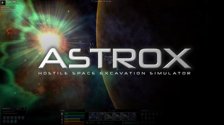 Astrox : Hostile Space Excavation Game Cover