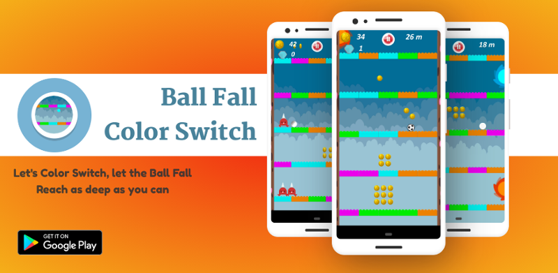 Ball Fall Color Switch Image