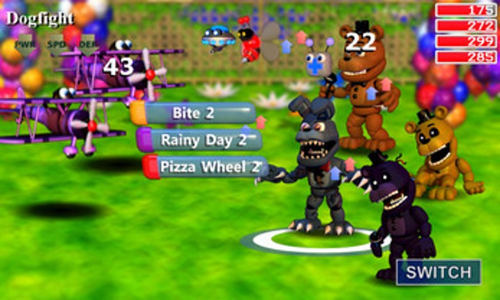 FNaF World! - Web Edition By FrancisGamez - Game By Scott Cawthon screenshot