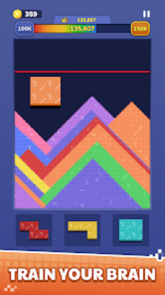 Sand Block Color Escape Puzzle screenshot