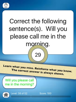 Grammar & Punctuation screenshot