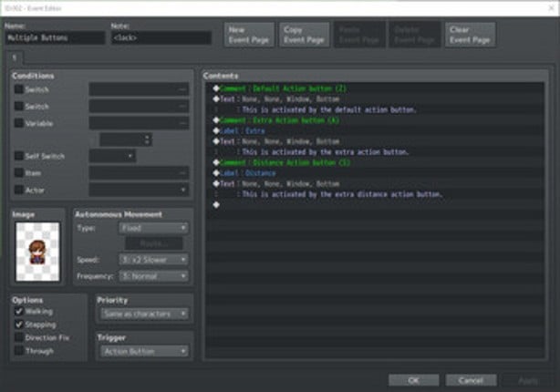 Hakuen Studio Extra Trigger for RPG Maker MV MZ screenshot