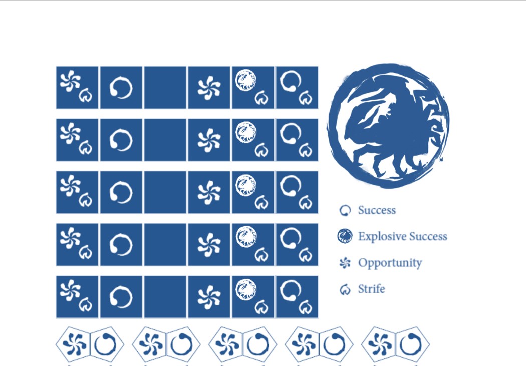 Games like L5R RPG Printable Custom Dice