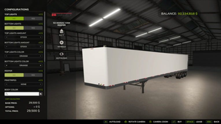 Manac 53' Dry Van w Reefer screenshot