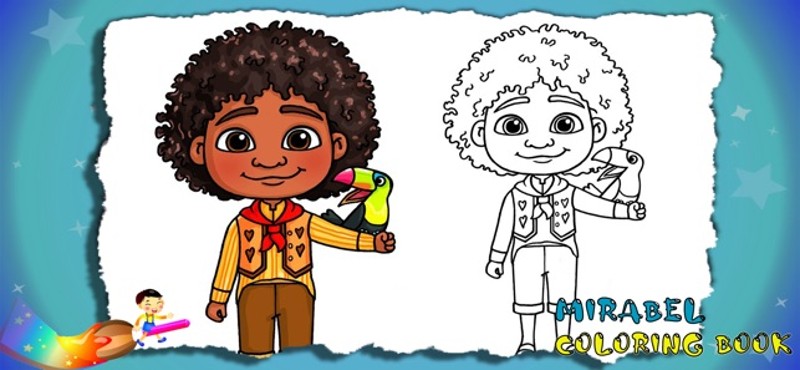 Mirabel Coloring Book Image