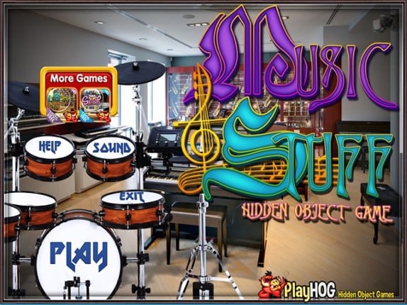 Music and Stuff Hidden Objects screenshot