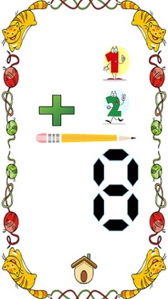 Addition & subtraction for kids easy as basic challenge teacher Image