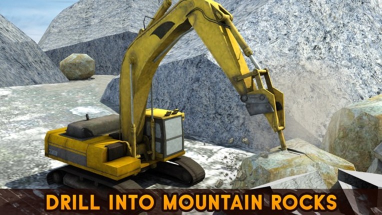 Big Rig Excavator Crane Operator & Offroad Mining Dump Truck Simulator Game screenshot