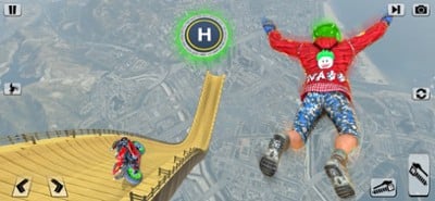 Bike 360 Flip Stunt game 3d Image