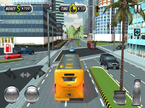 Coach Bus Simulator City Driving 2016 Driver PRO screenshot