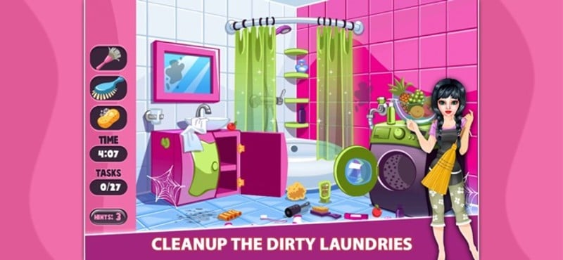 Doll House Cleaning Craft screenshot