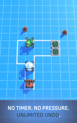 Ice Bot: Sliding Block Puzzle Image