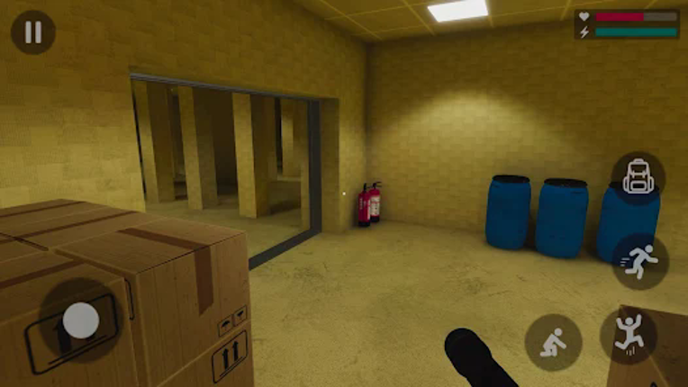 Escape from Backrooms - Horror Image