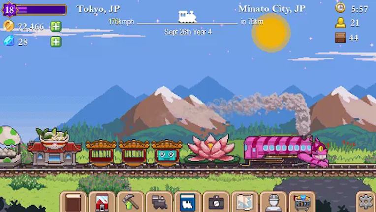 Tiny Rails - Train Tycoon 2025 screenshot