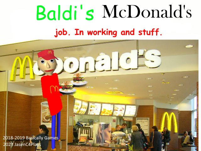 Games like Baldi's McDonalds Job