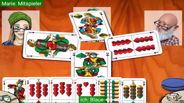 Schafkopf am Stammtisch Image