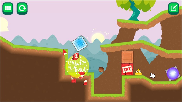 Gooms: A Physics Puzzle screenshot