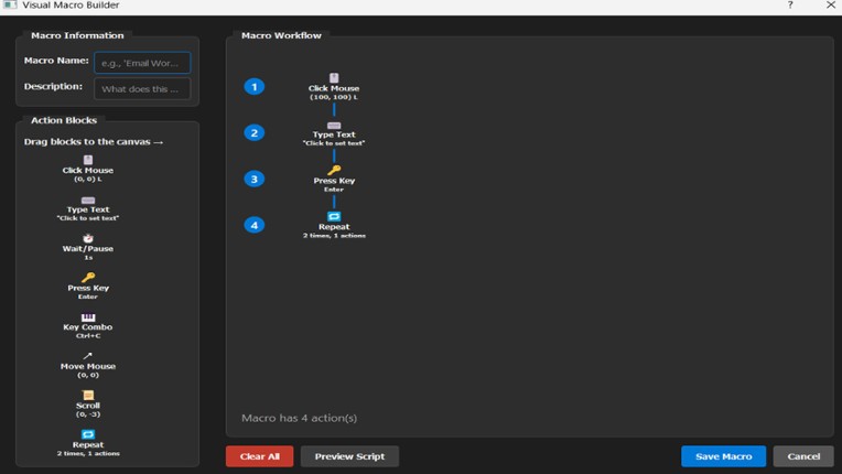 IO Auto Clicker screenshot